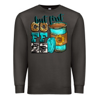 Smoke but first coffee Premium Sweatshirt - Zillion Design Studio