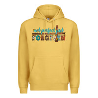 Antique Gold not perfect just forgiven Premium Hoodie - Artiststas
