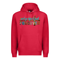 Cardinal not perfect just forgiven Premium Hoodie - Artiststas