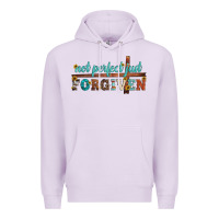 Lilac not perfect just forgiven Premium Hoodie - Artiststas