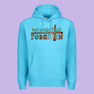 Not Perfect Just Forgiven Premium Hoodie Designed By Artiststas