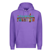 Purple not perfect just forgiven Premium Hoodie - Artiststas