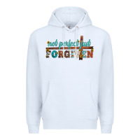 White not perfect just forgiven Premium Hoodie - Artiststas
