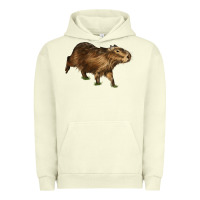 Pigment Pistachio Capybara Urban Hoodie - LillyAllenDesigns