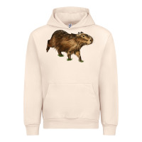 Sandshell Capybara Urban Hoodie - LillyAllenDesigns