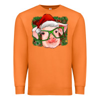 Carrot christmas pig Premium Sweatshirt - RanaPortraitStore
