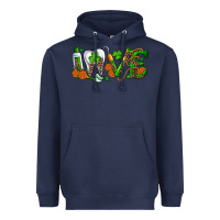 Navy dental love st patricks day Heavyweight Hoodie - RanaPortraitStore