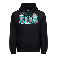Black winter Christmas tree cakes coffee Urban Hoodie - Jasminsmagicworld