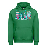 Winter Christmas Tree Cakes Coffee Urban Hoodie | Teevron