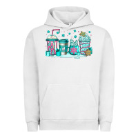 Pigment Lunar Rock winter Christmas tree cakes coffee Urban Hoodie - Jasminsmagicworld