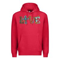 Cardinal western love with cross Premium Hoodie - Artiststas