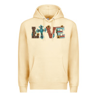 Pina Colada western love with cross Premium Hoodie - Artiststas