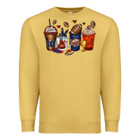 Antique Gold american football coffee cups Premium Sweatshirt - Zillion Design Studio