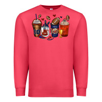 Cardinal american football coffee cups Premium Sweatshirt - Zillion Design Studio