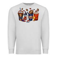 Dove Grey american football coffee cups Premium Sweatshirt - Zillion Design Studio