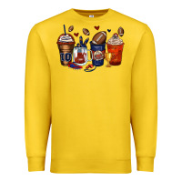 Lemon american football coffee cups Premium Sweatshirt - Zillion Design Studio