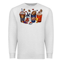 Oatmeal Heather american football coffee cups Premium Sweatshirt - Zillion Design Studio
