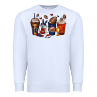 White american football coffee cups Premium Sweatshirt - Zillion Design Studio