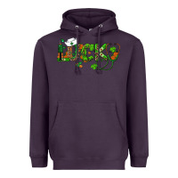 Plum st patricks day lucky nurse Heavyweight Hoodie - RanaPortraitStore