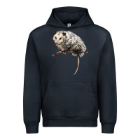 Navy opossum Urban Hoodie - LillyAllenDesigns