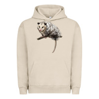Pigment French Oak opossum Urban Hoodie - LillyAllenDesigns