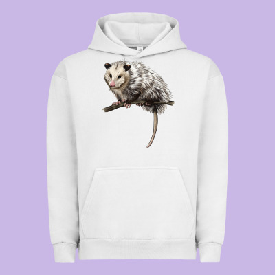 Opossum Urban Hoodie Designed By Lillyallendesigns