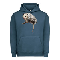 Pigment Midnight Navy opossum Urban Hoodie - LillyAllenDesigns