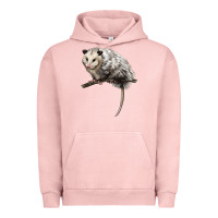 Pigment Salmon opossum Urban Hoodie - LillyAllenDesigns