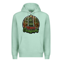 Seafoam happy christmas black Premium Hoodie - JahusDesignShop