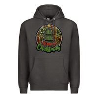 Smoke happy christmas black Premium Hoodie - JahusDesignShop