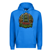 True Royal happy christmas black Premium Hoodie - JahusDesignShop