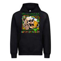 Black when you're dead inside but it's st patricks Urban Hoodie - Jasminsmagicworld