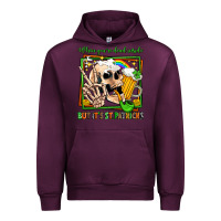 Mauve Wine when you're dead inside but it's st patricks Urban Hoodie - Jasminsmagicworld