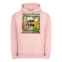 Pigment Salmon when you're dead inside but it's st patricks Urban Hoodie - Jasminsmagicworld