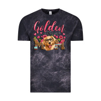 Cloud Black golden retriever mom Vintage Tee - Artiststas