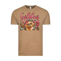 Vintage Coffee golden retriever mom Vintage Tee - Artiststas