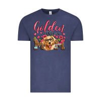 Vintage Denim golden retriever mom Vintage Tee - Artiststas