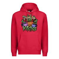 Cardinal Drink up witches white Premium Hoodie - JahusDesignShop