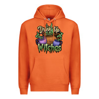 Carrot Drink up witches white Premium Hoodie - JahusDesignShop