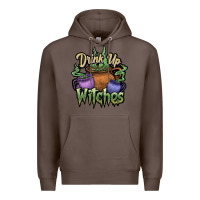 Coffee Drink up witches white Premium Hoodie - JahusDesignShop