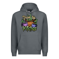 Rock Drink up witches white Premium Hoodie - JahusDesignShop