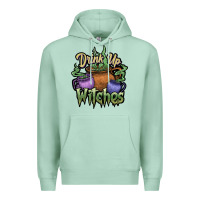 Seafoam Drink up witches white Premium Hoodie - JahusDesignShop