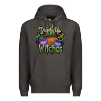 Smoke Drink up witches white Premium Hoodie - JahusDesignShop