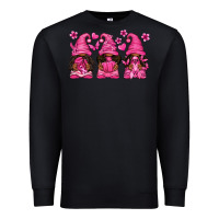 Black breast cancer afro gnomies Premium Sweatshirt - texasbilliewilder