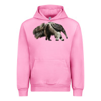 Fuchsia Pink anteaters Urban Hoodie - LillyAllenDesigns
