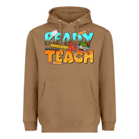 Toasted Coconut ready to teach Heavyweight Hoodie - texasbilliewilder