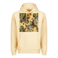 Pina Colada aztec bull skull Premium Hoodie - BundleAndBundleShop