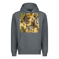 Rock aztec bull skull Premium Hoodie - BundleAndBundleShop