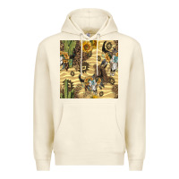 Sandshell aztec bull skull Premium Hoodie - BundleAndBundleShop