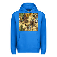 True Royal aztec bull skull Premium Hoodie - BundleAndBundleShop